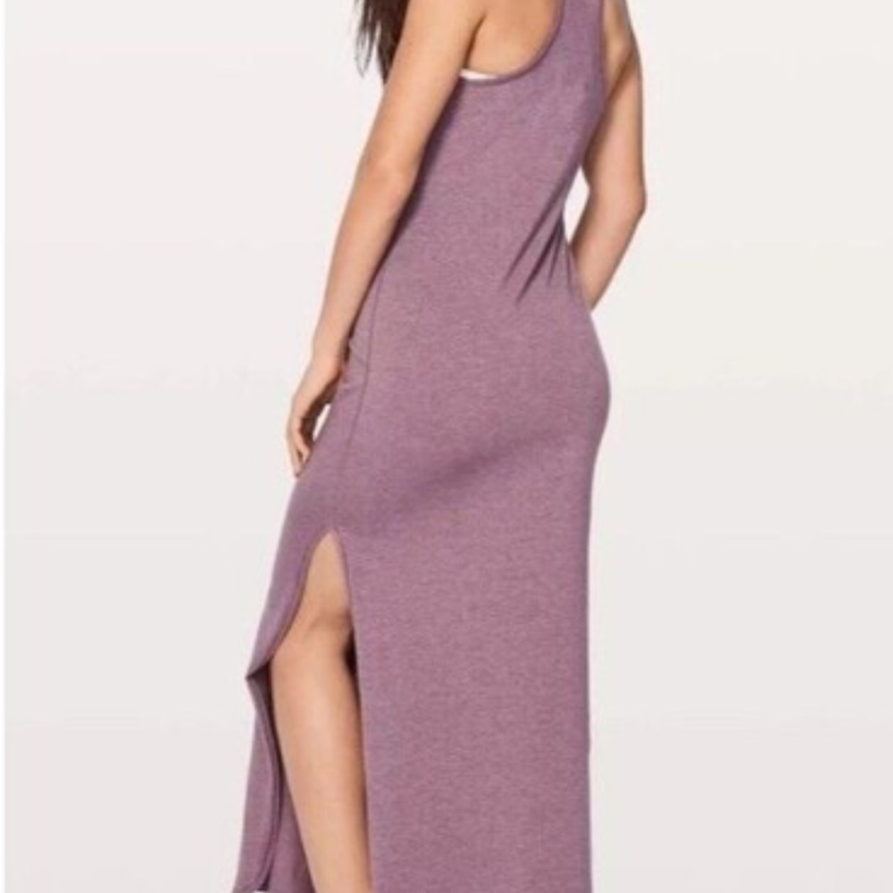 Lululemon 🍋 Heather Dusty Mauve Maxi Dress II